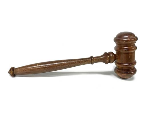 Wooden Meeting Gavel
