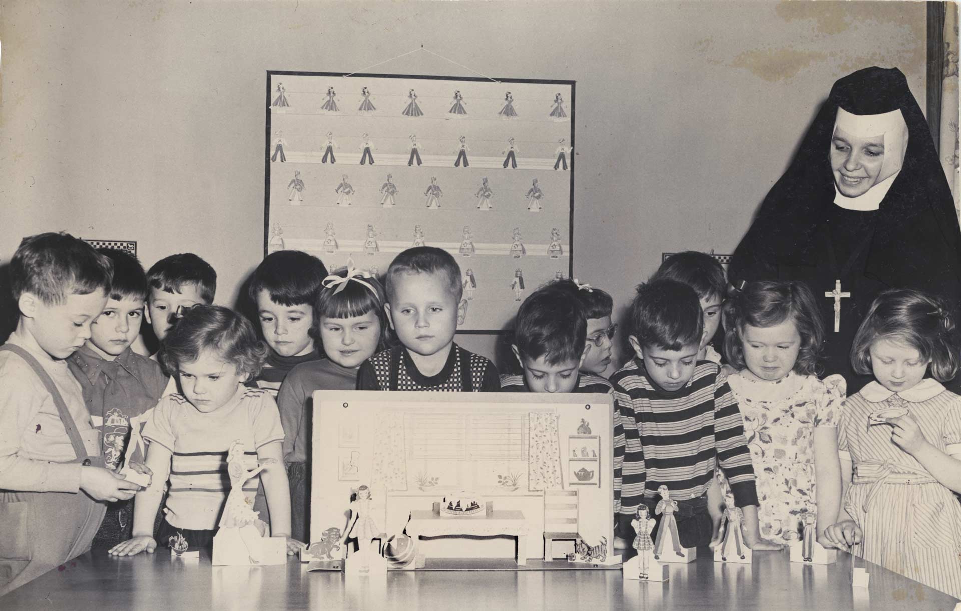 Our Lady of the Angels Kindergarten Opened